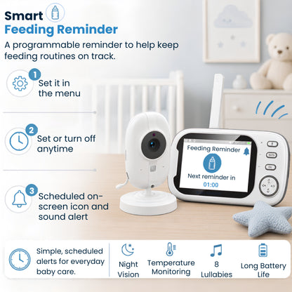 Baby Video Monitor with Night Vision MBB