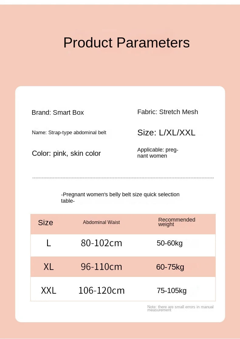 Breathable Pregnancy Support Belt
