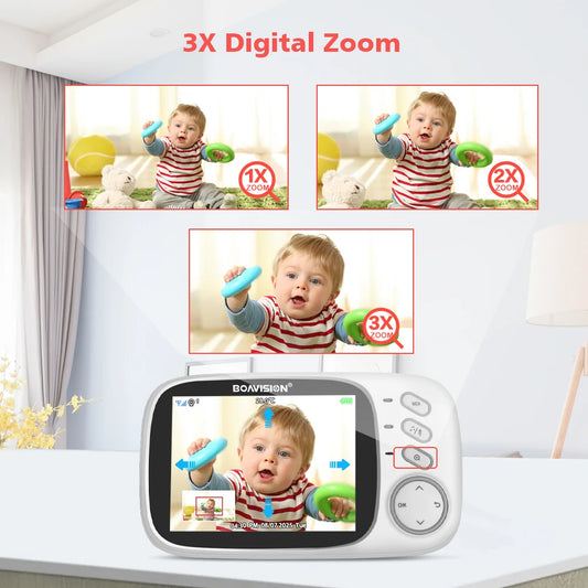 Baby Video Monitor with Night Vision MBB
