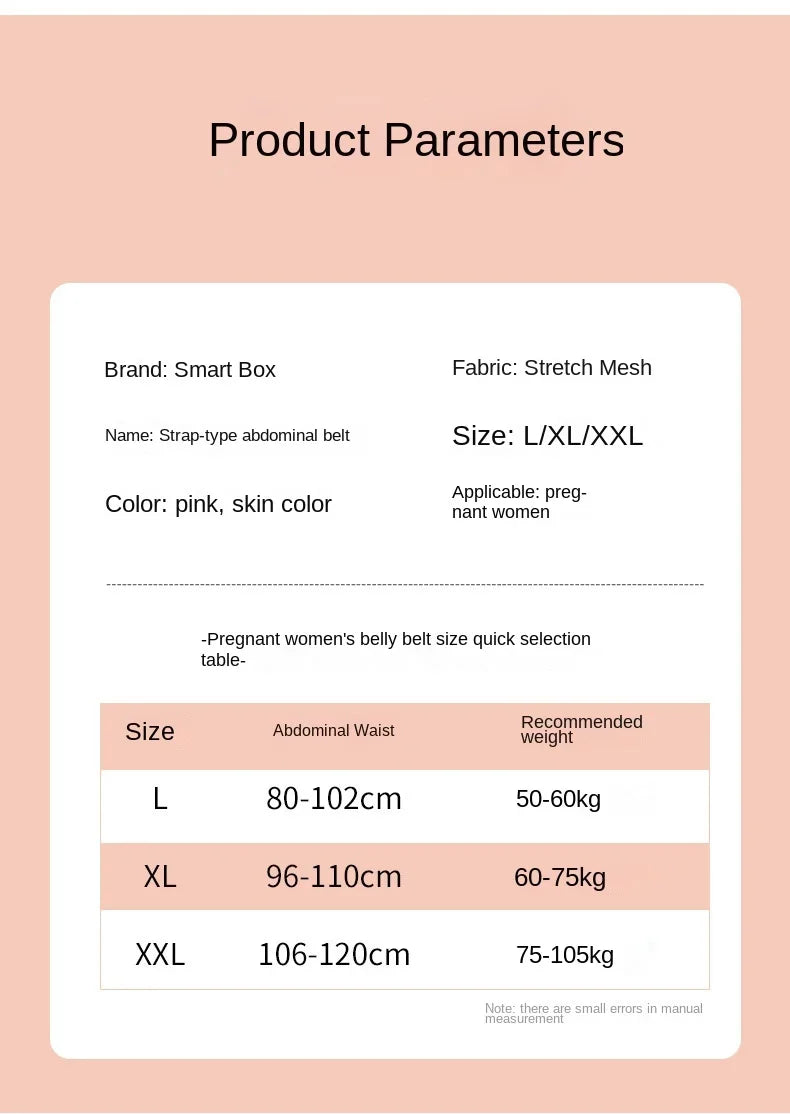 Breathable Pregnancy Support Belt